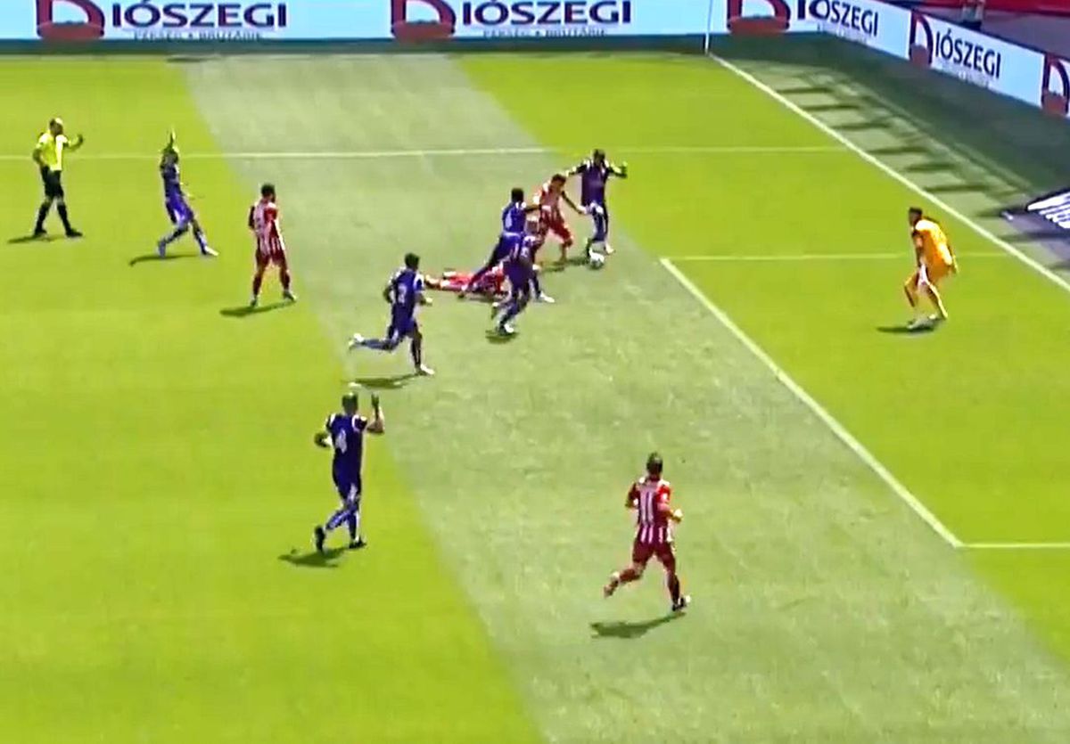 Fază controversată în Sepsi - FC Argeș