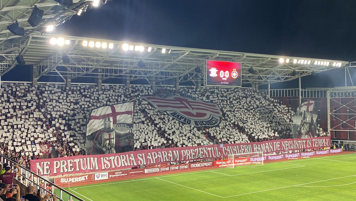 FOTO Rapid - FCSB, suporteri 24.07.2022