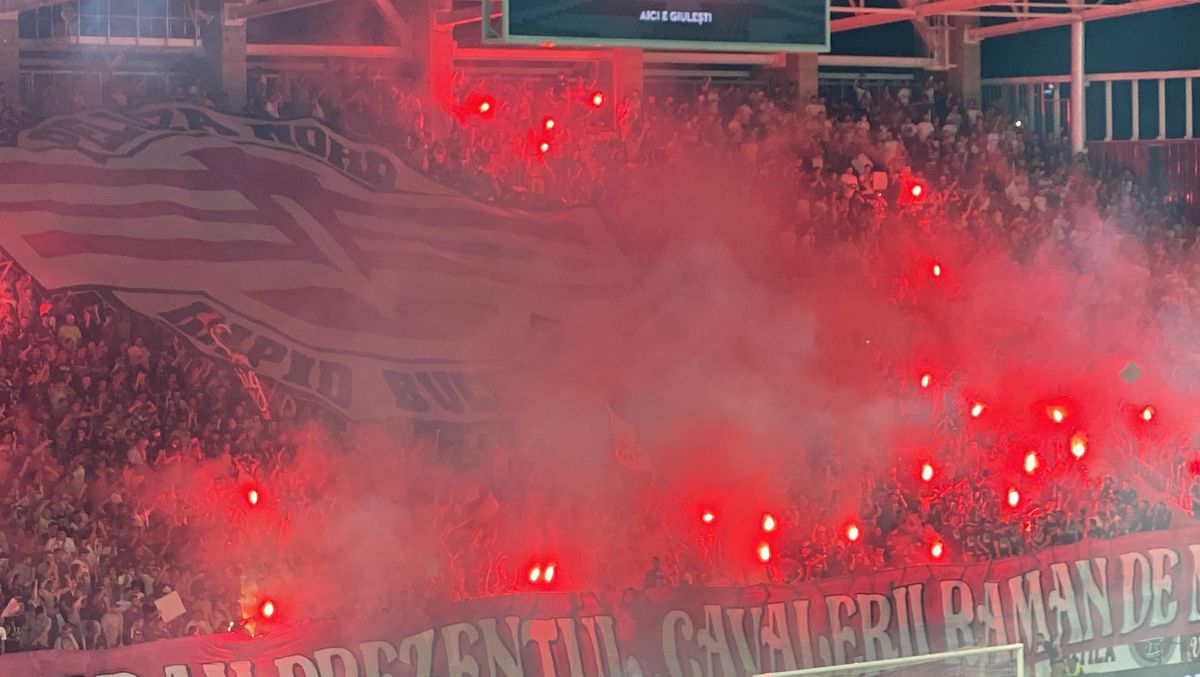 FOTO Rapid - FCSB, suporteri 24.07.2022