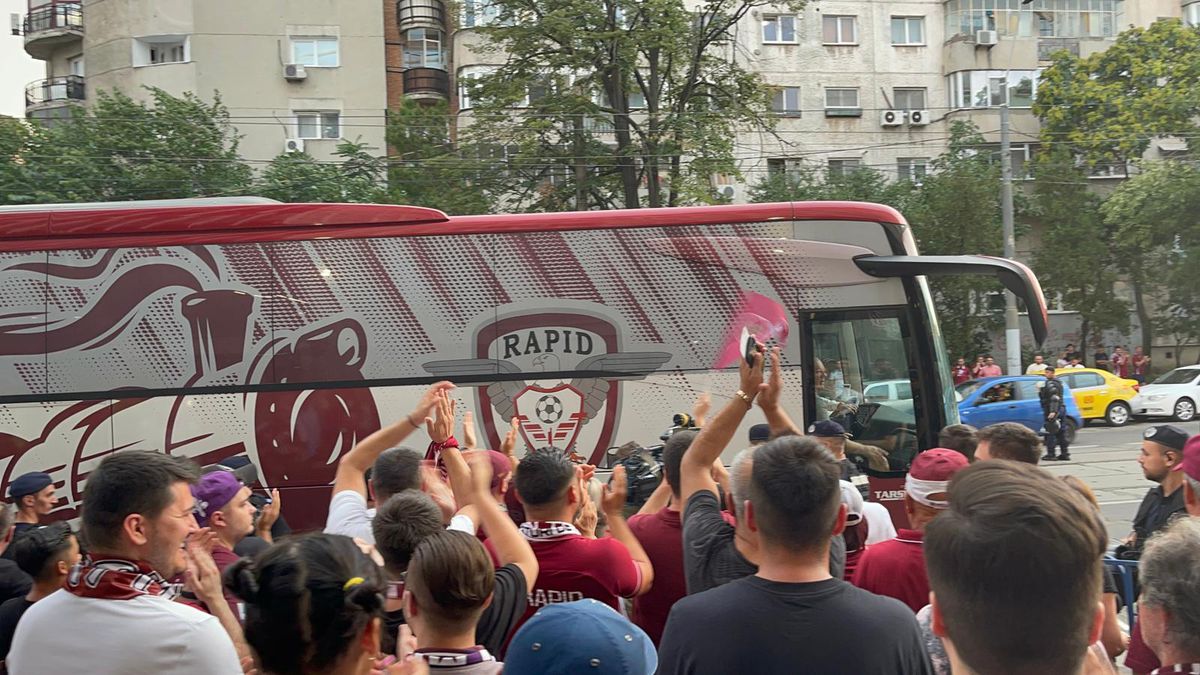 FOTO Rapid - FCSB, suporteri 24.07.2022