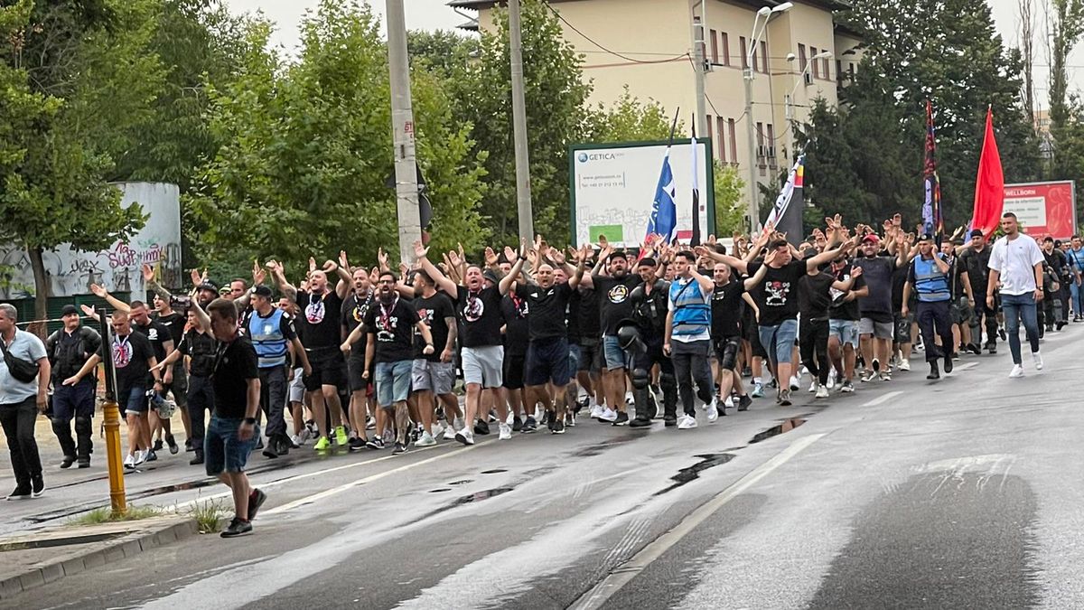 FOTO Rapid - FCSB, suporteri 24.07.2022