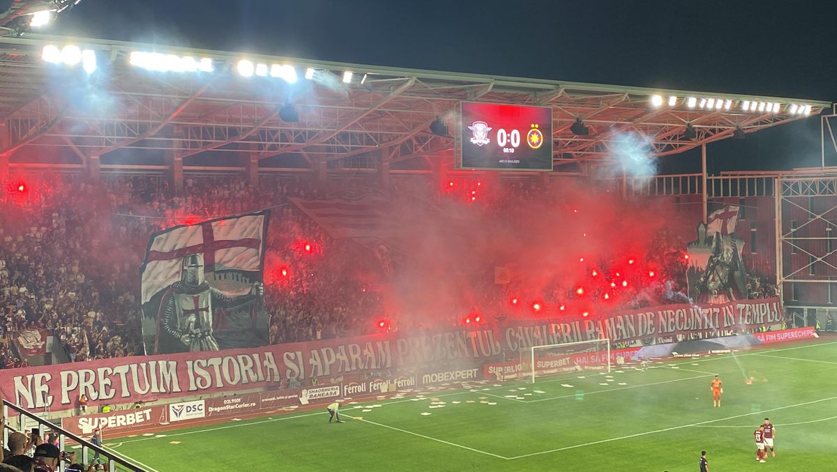 Rapid - FCSB 2-0. Ăsta e Rapidul din Giulești! Alb-vișiniii își înving rivala la primul derby jucat pe noul stadion