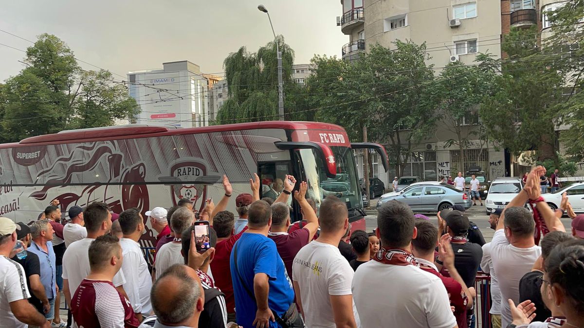 FOTO Rapid - FCSB, suporteri 24.07.2022