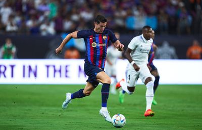 El Clasico de vară » Barcelona a câștigat cu Real Madrid, la debutul lui Lewandowski. Raphinha, autorul unui gol superb