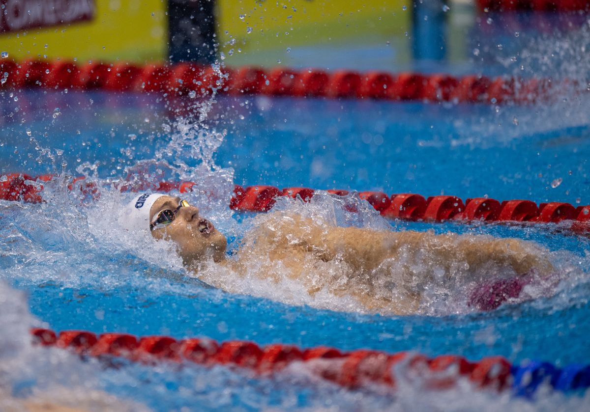 Andrei Anghel serii 100m spate