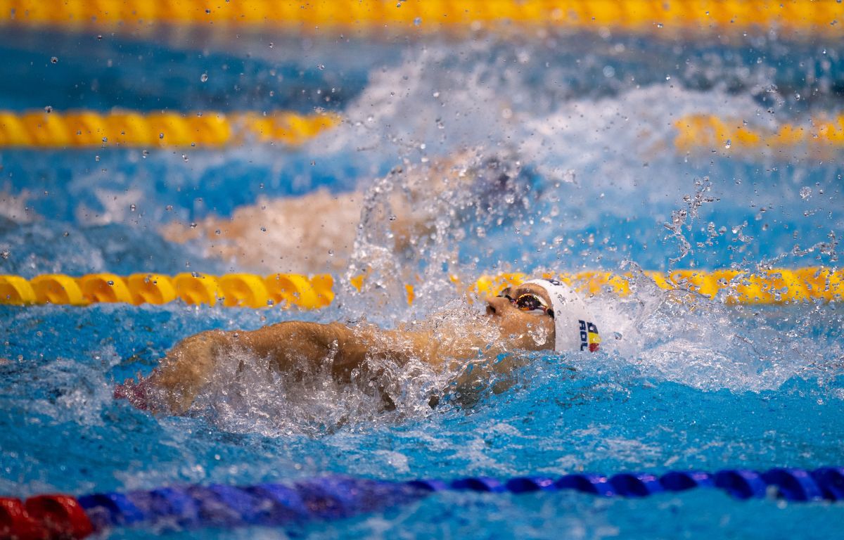 Andrei Anghel serii 100m spate