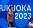 David Popovici s-a calificat în semifinale la 200 m liber la Campionatele Mondiale de la Fukuoka (FOTO Raed Krishan)