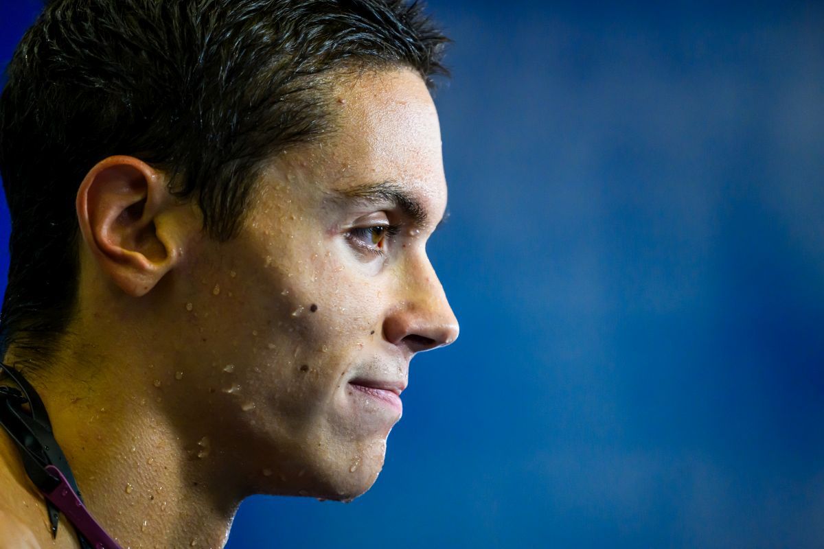 FOTO David Popovici în semifinala de la 200m liber