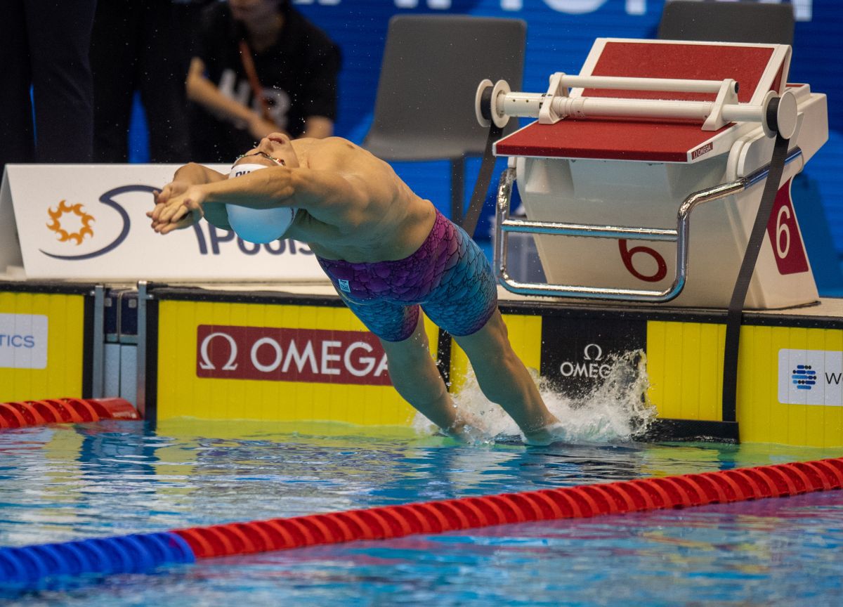 Andrei Anghel serii 100m spate