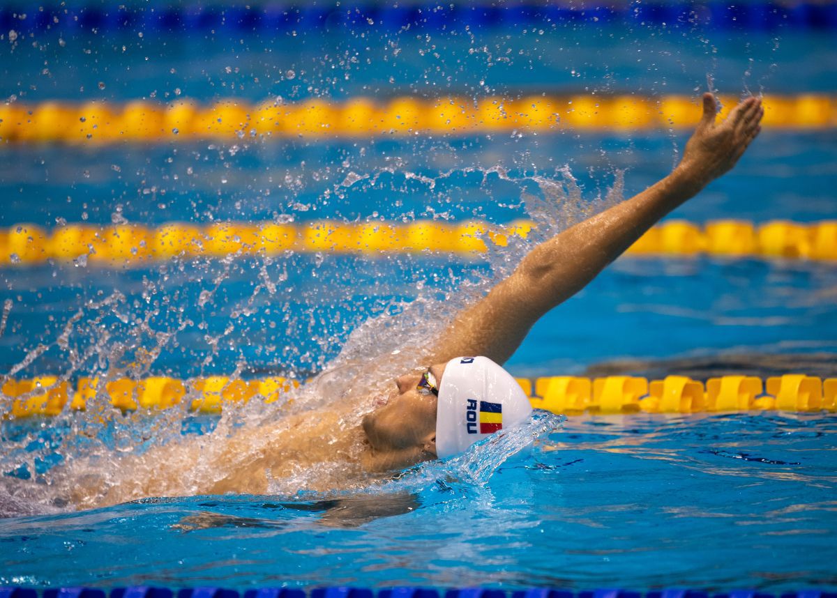 Andrei Anghel s-a oprit în serii la 100 m spate la CM de la Fukuoka: „Am avut destul de multe emoții”