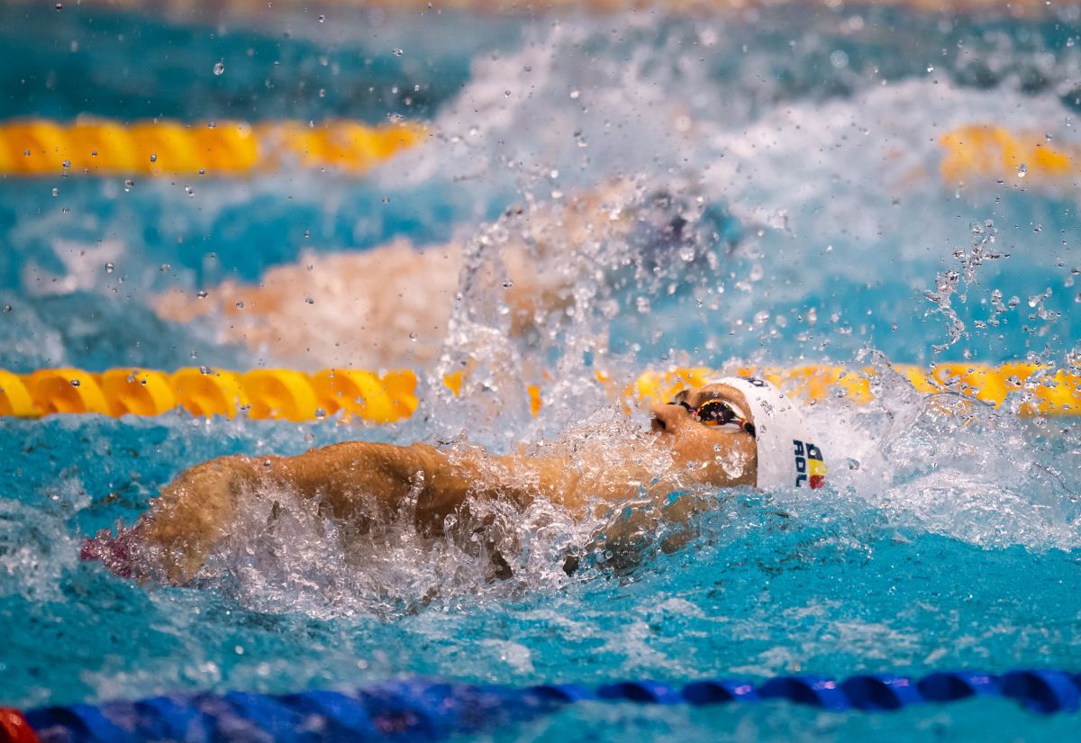 Andrei Anghel serii 100m spate