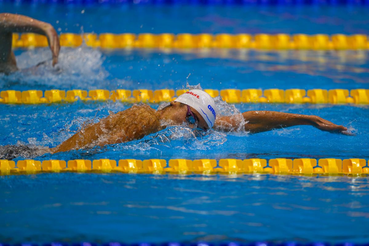 FOTO David Popovici în semifinala de la 200m liber