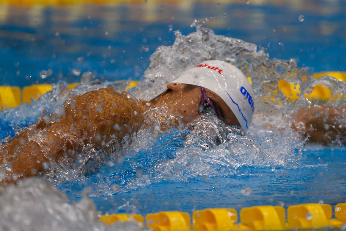 FOTO David Popovici în semifinala de la 200m liber
