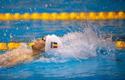 Andrei Anghel s-a oprit în serii la 100 m spate la CM de la Fukuoka: „Am avut destul de multe emoții”