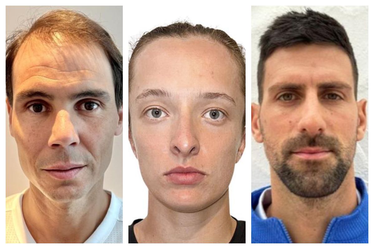 Ce le-ați făcut lui Djokovic și Nadal? Imaginile de pe site-ul oficial al Jocurilor Olimpice au stârnit zâmbete pe internet