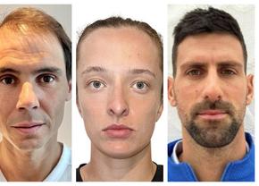 Ce le-ați făcut lui Djokovic și Nadal? Imaginile de pe site-ul oficial al Jocurilor Olimpice au stârnit zâmbete pe internet