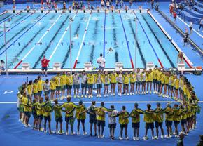 Ritualul australienilor în La Defense Arena + David Popovici își continuă antrenamentele la Paris