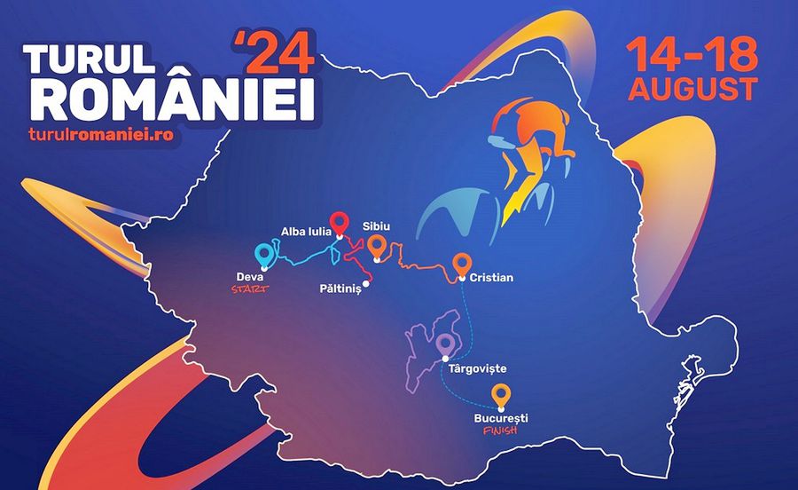 Harta Turului României 2024 Turul României 2024 începe la Deva pe „un traseu pitoresc” » Cum arată programul complet al competiției