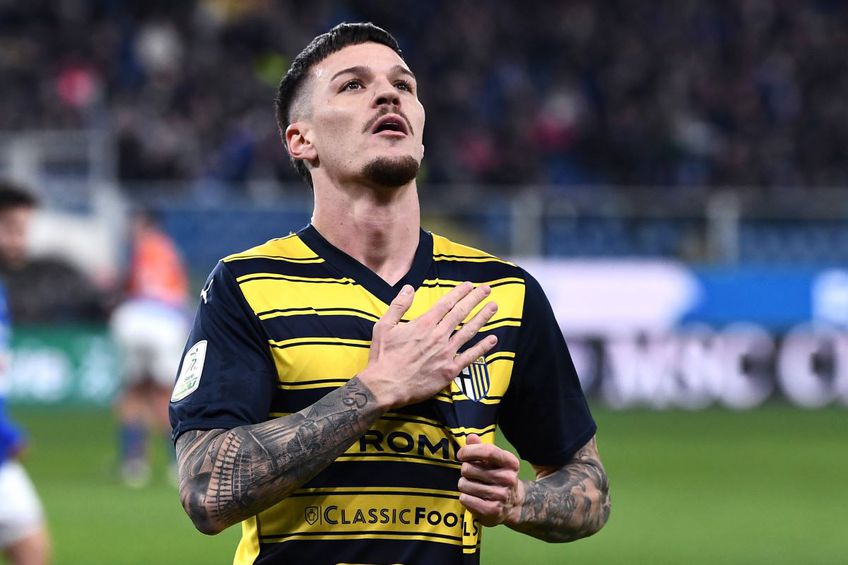 Dennis Man, motivat să facă un sezon și mai bun în Serie A cu Parma / Foto: Imago