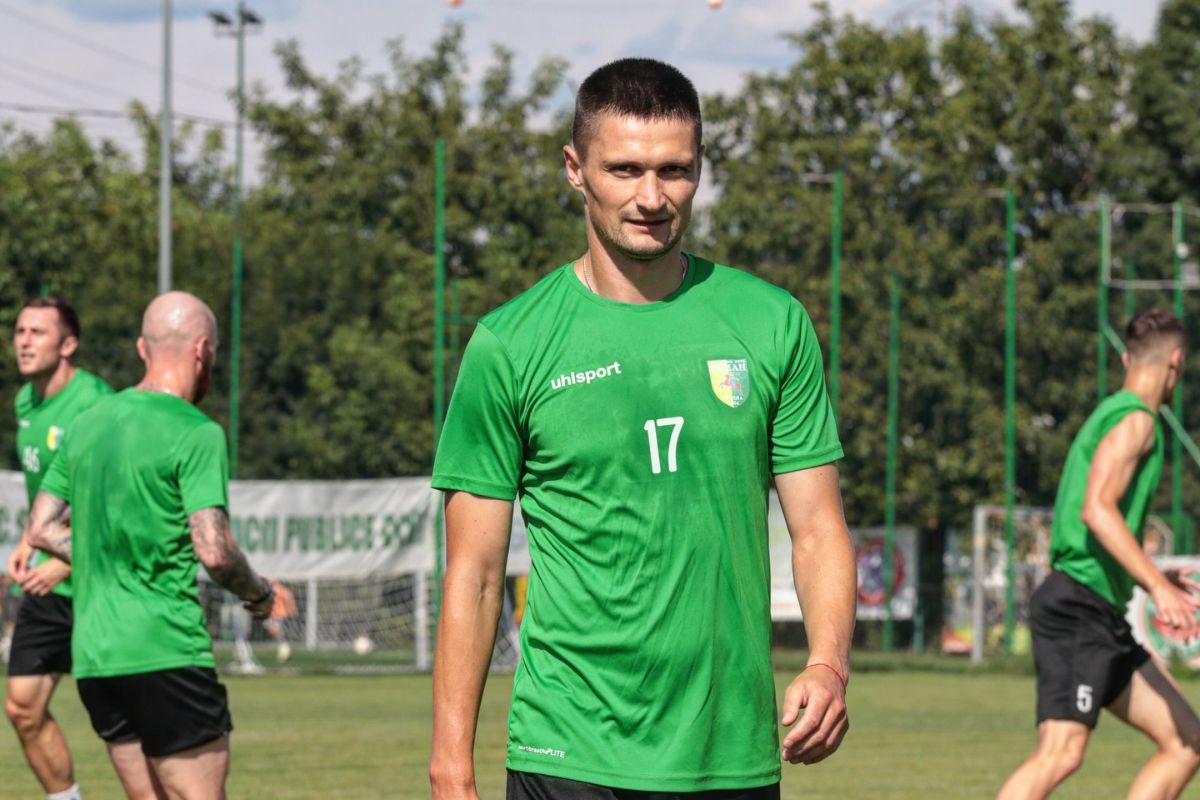 Neman Grodno s-a deplasat din Belarus la Cluj cu autocarul. Foto: Neman Grodno