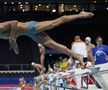 David Popovici la antrenamente în La Defense Arena FOTO Raed Krishan