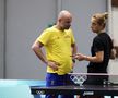 Andrei Filimon și Eliza Samara la antrenamente FOTO Raed Krishan