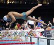 David Popovici la antrenamente în La Defense Arena FOTO Raed Krishan