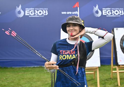 Mădălina Amăistroaie, reprezentanta României la tir cu arcul Foto: Imago