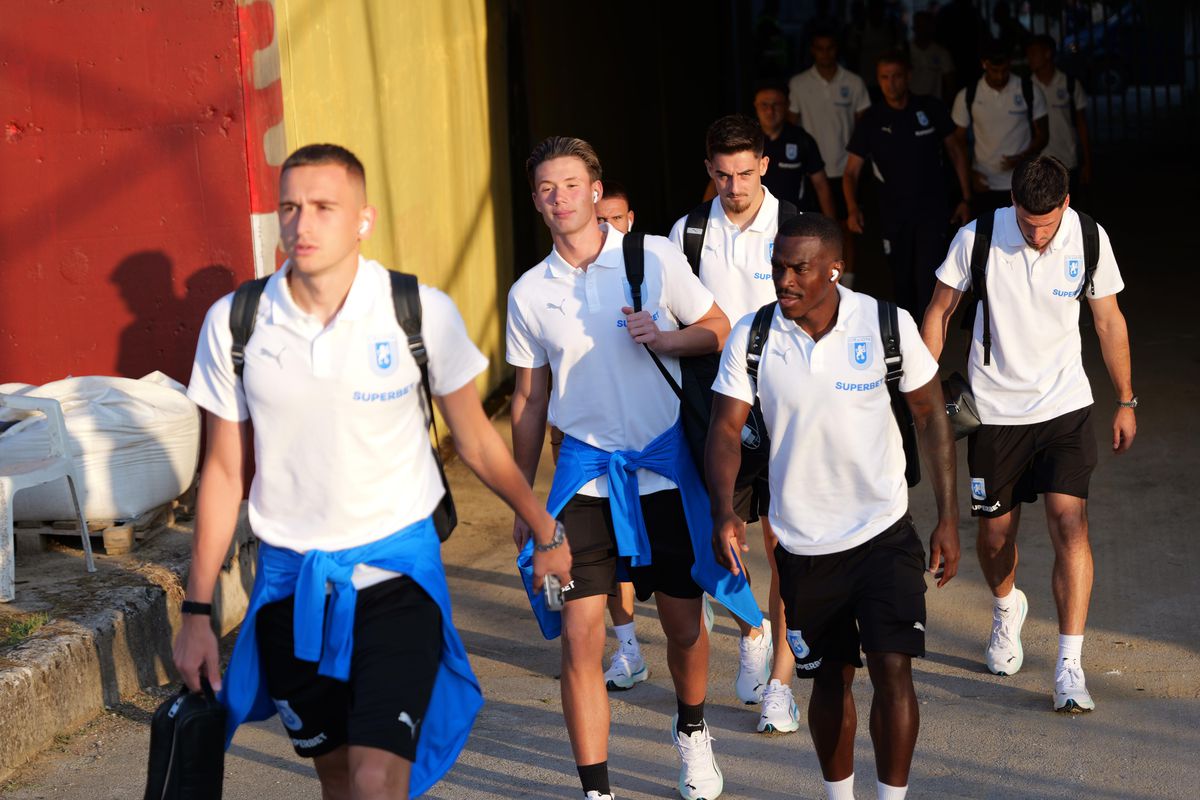 FK Sarajevo - Universitatea Craiova, imagini dinaintea meciului