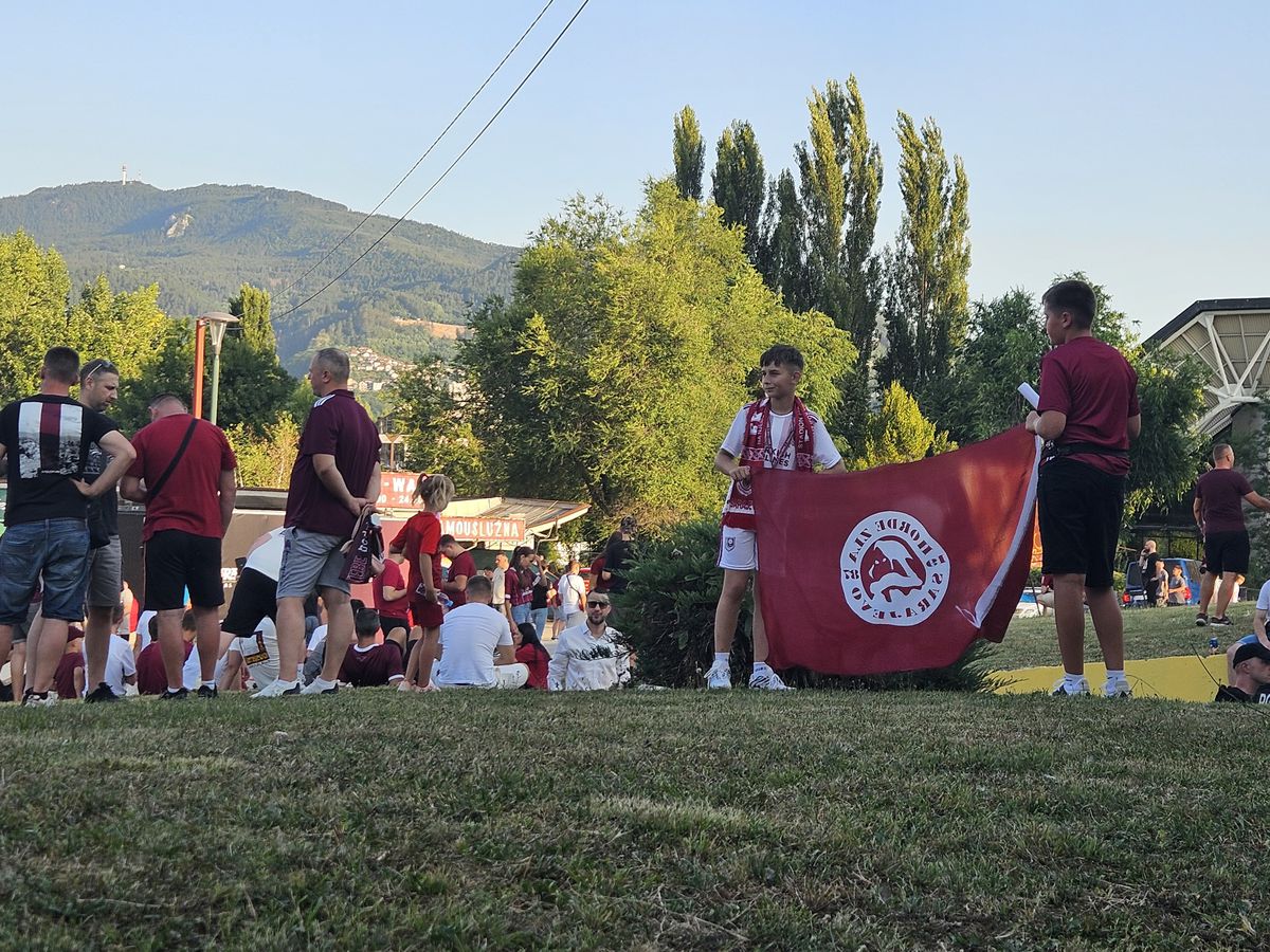 FK Sarajevo - Universitatea Craiova, imagini dinaintea meciului