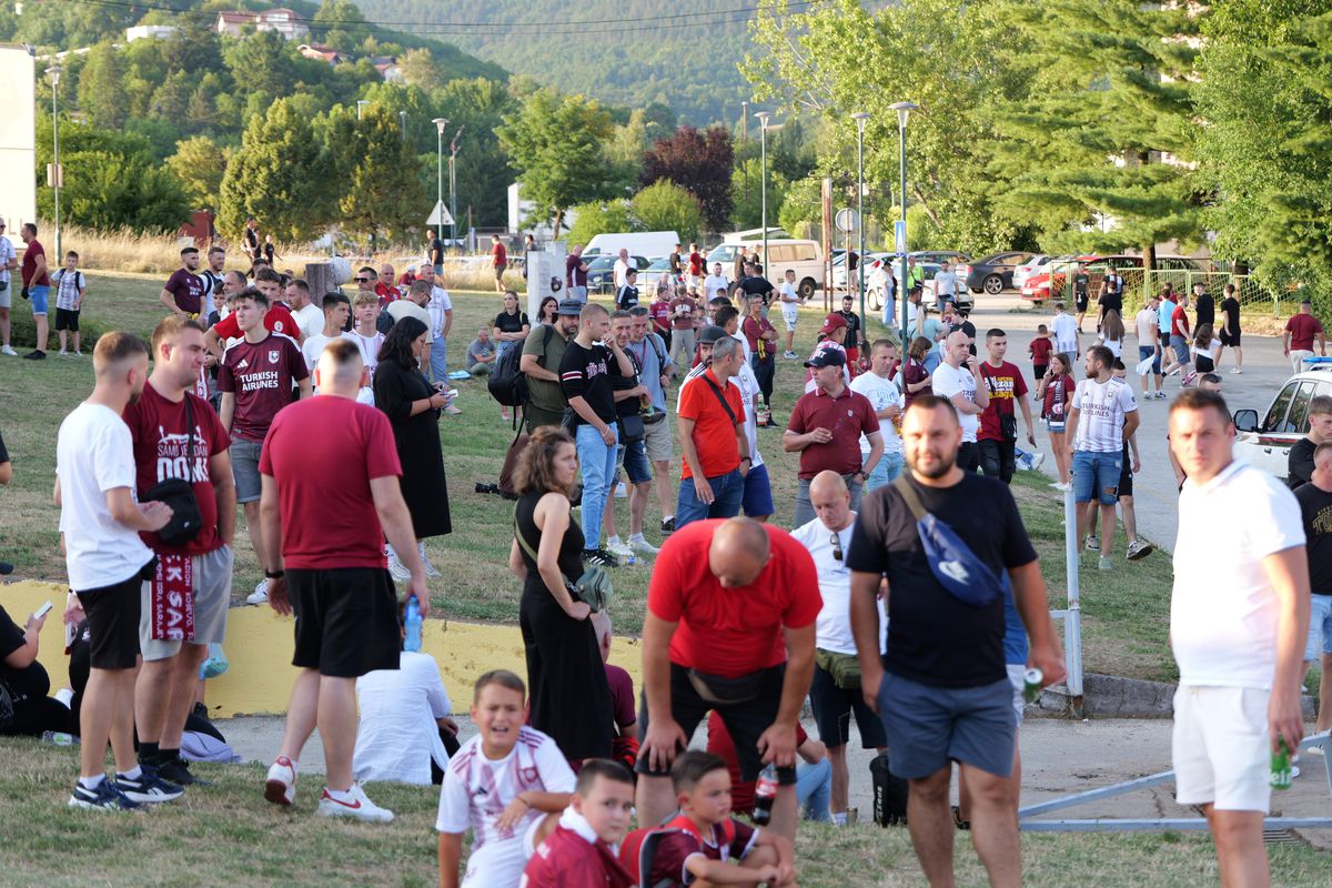 FK Sarajevo - Universitatea Craiova, imagini dinaintea meciului