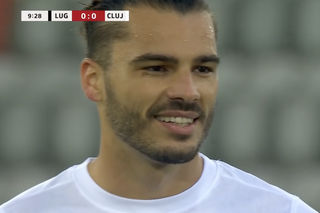 A râs prea devreme! Cum a fost surprins Karlo Muhar înainte de penalty-ul ratat în Lugano - CFR Cluj