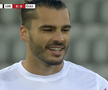 Karlo Muhar a ratat un penalty în Lugano – CFR Cluj // FOTO: Captură PrimaSport