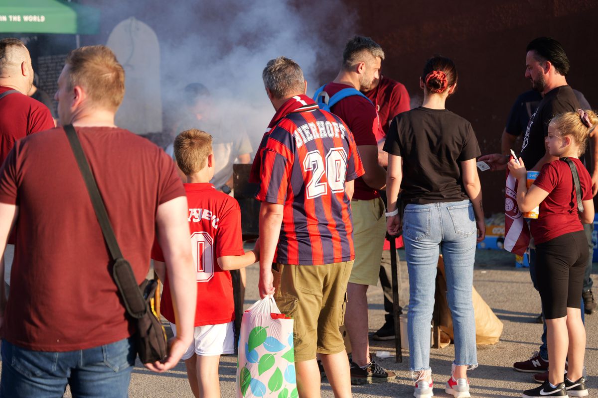 FK Sarajevo - Universitatea Craiova, imagini dinaintea meciului