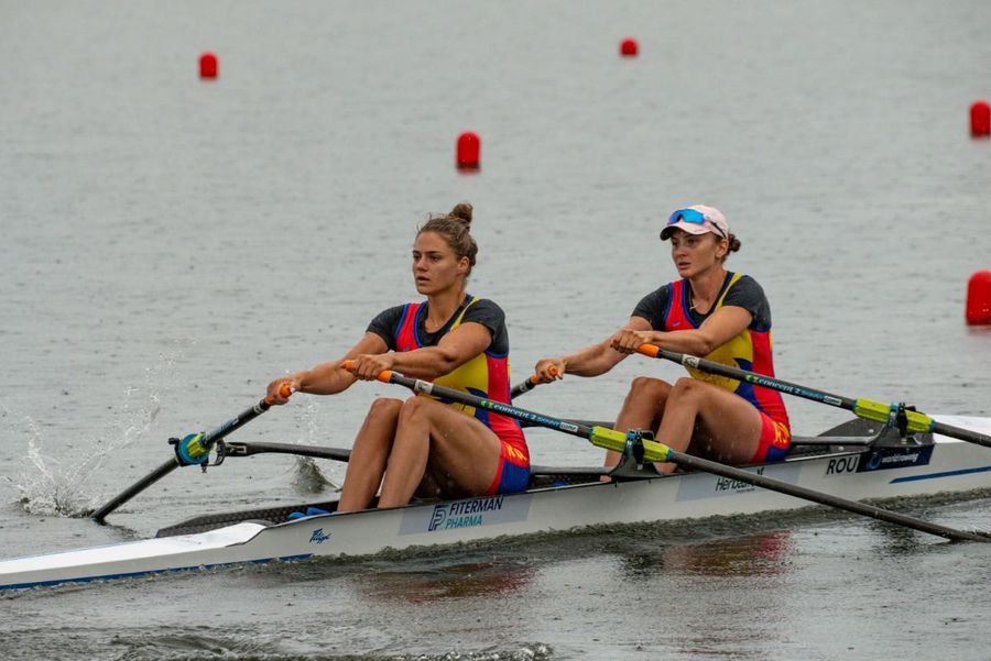 Bianca Ifteni și Mariana Dumitru la CM U23 de la Poznan Foto: FR Canotaj/Balint Czucz Canotorii caută medalii la Campionatele Mondiale de tineret de la Poznan » Patru echipaje calificate în semifinale