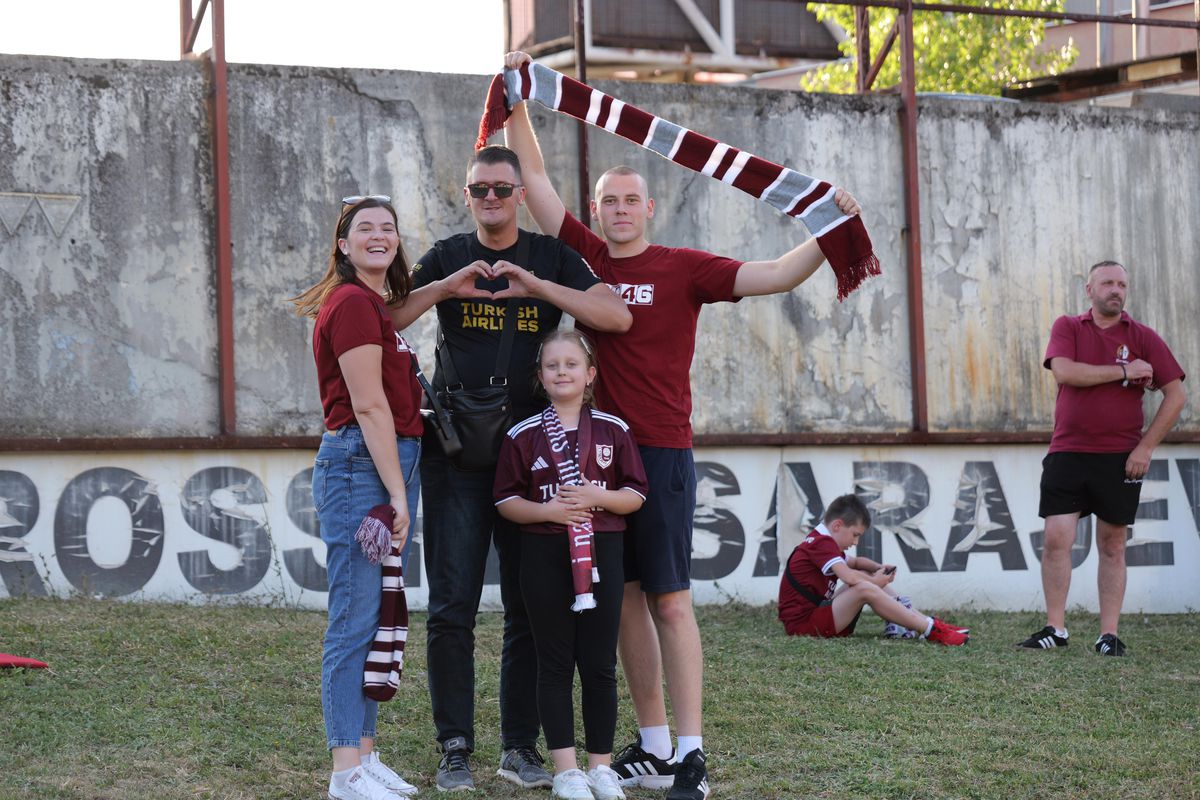 FK Sarajevo - Universitatea Craiova, imagini dinaintea meciului