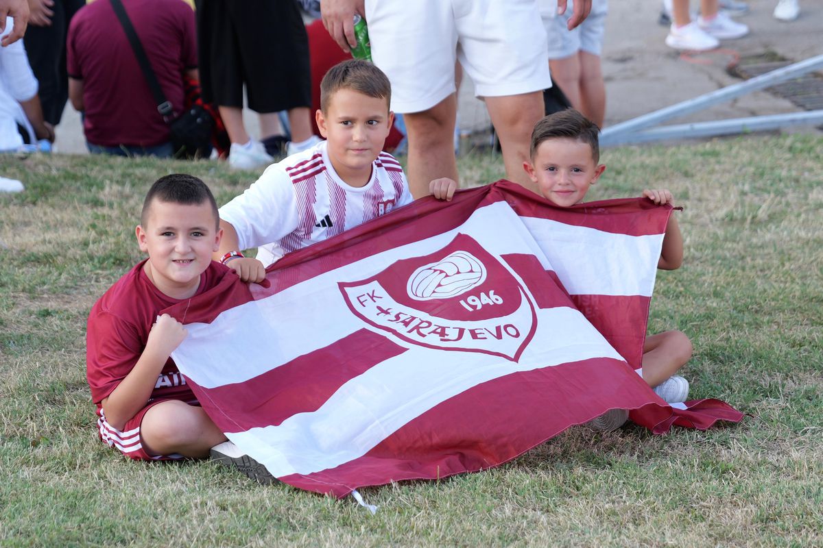 FK Sarajevo - Universitatea Craiova, imagini dinaintea meciului