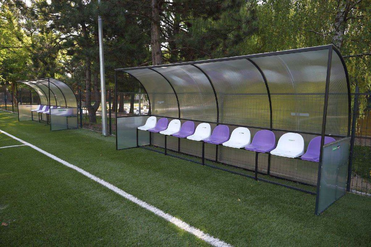 Noul complex sportiv de la Pitești: imagini cu baza construită în Parcul Ștrand, aproape de „Maracana piteșteană” a marelui Dobrin