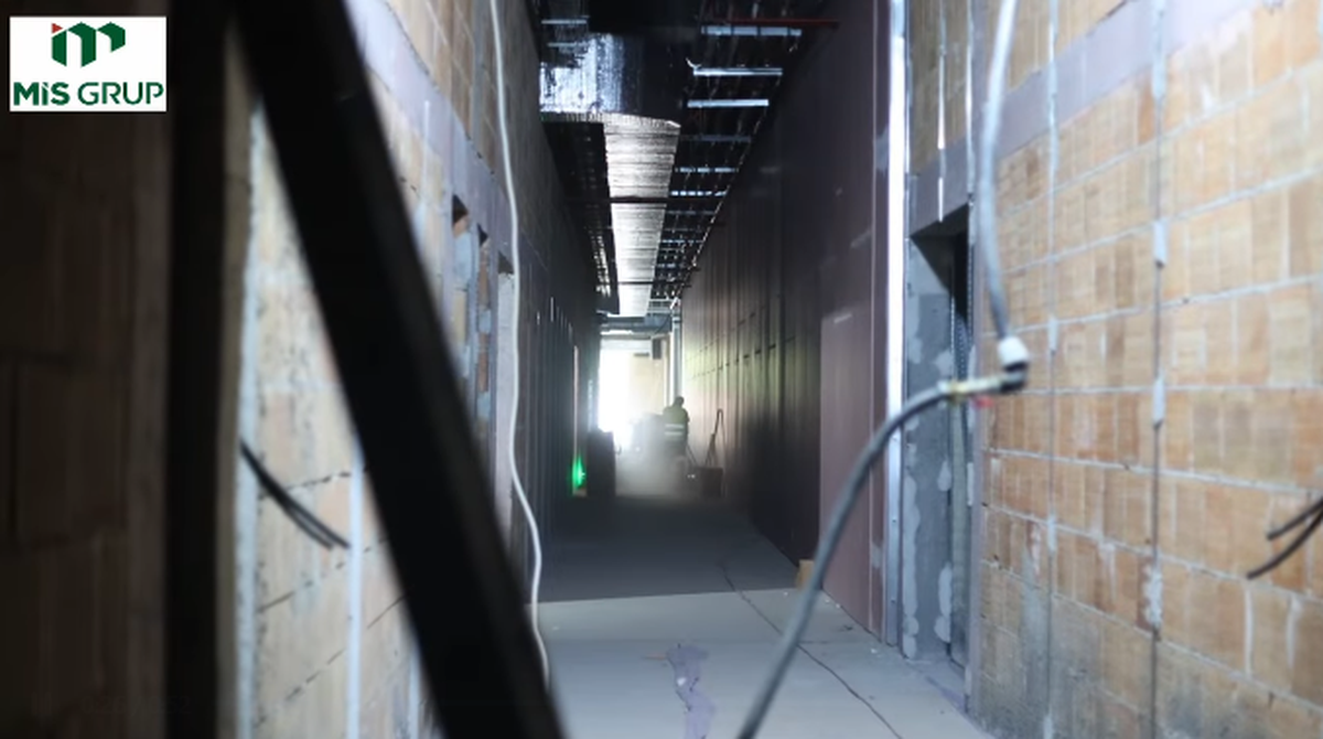 Imagini noi cu sala polivalentă din inima Transilvaniei! Structura capătă o formă spectaculoasă