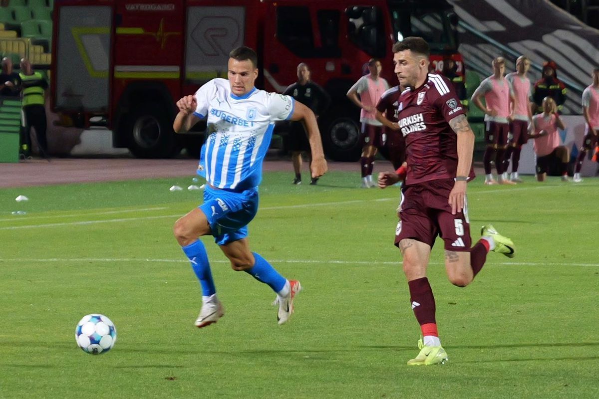 FK Sarajevo - Craiova 2-1 » Surclasată, dar în viață! Aproape de KO, Universitatea a fost resuscitată de supergolul lui Romanchuk