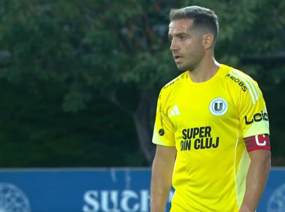 Tricourile lui U Cluj în meciul din Armenia