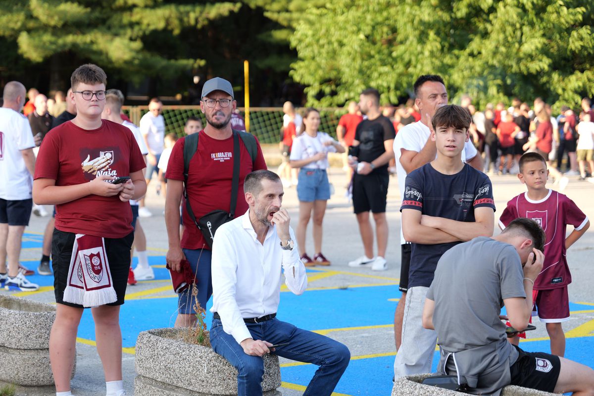 FK Sarajevo - Universitatea Craiova, imagini dinaintea meciului
