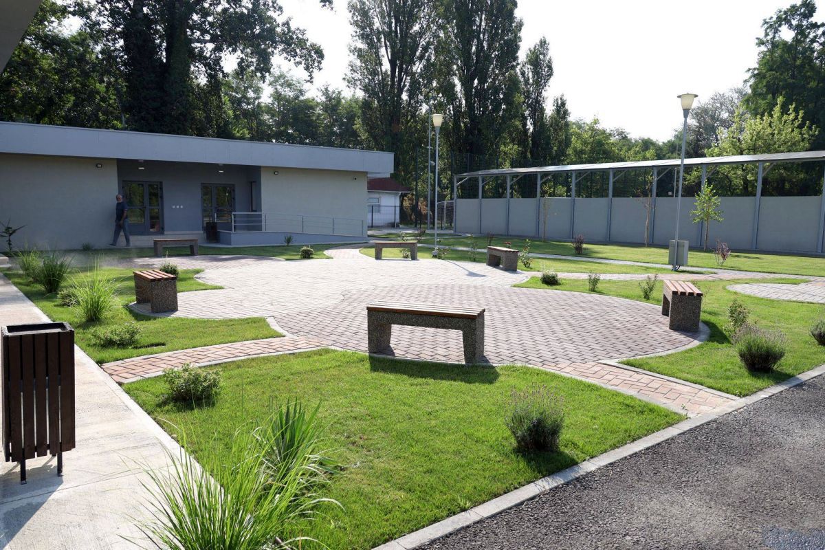 Noul complex sportiv de la Pitești: imagini cu baza construită în Parcul Ștrand, aproape de „Maracana piteșteană” a marelui Dobrin