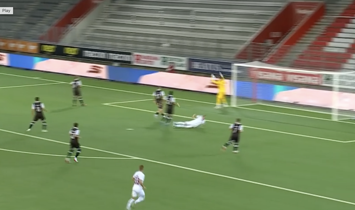 Karlo Muhar a ratat un penalty în Lugano – CFR Cluj