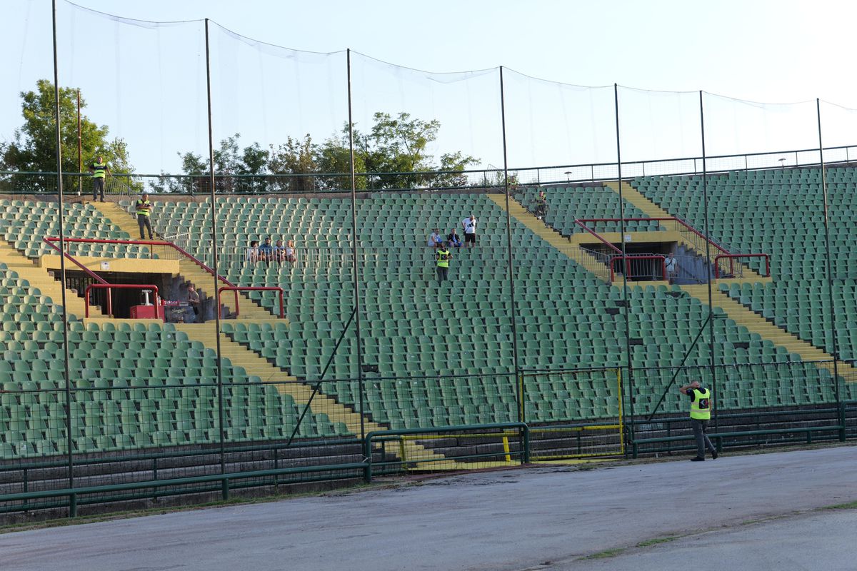 FK Sarajevo - Universitatea Craiova, imagini dinaintea meciului
