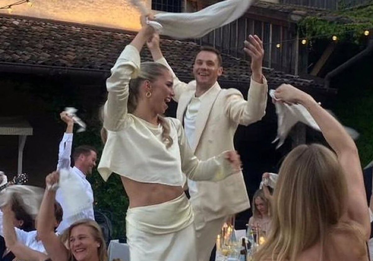 Nuntă Anika Bissel și Manuel Neuer