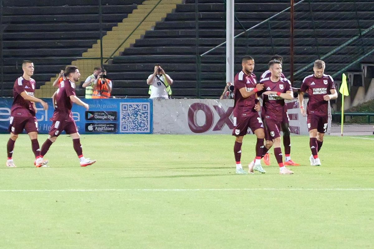 FK Sarajevo - Universitatea Craiova, imagini din meci de Andrei Furnigă