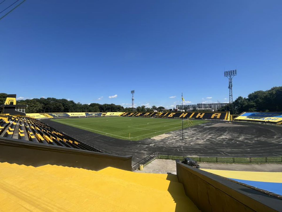 Ucrainenii au modernizat stadionul din Cernăuți și sunt gata pentru noul sezon