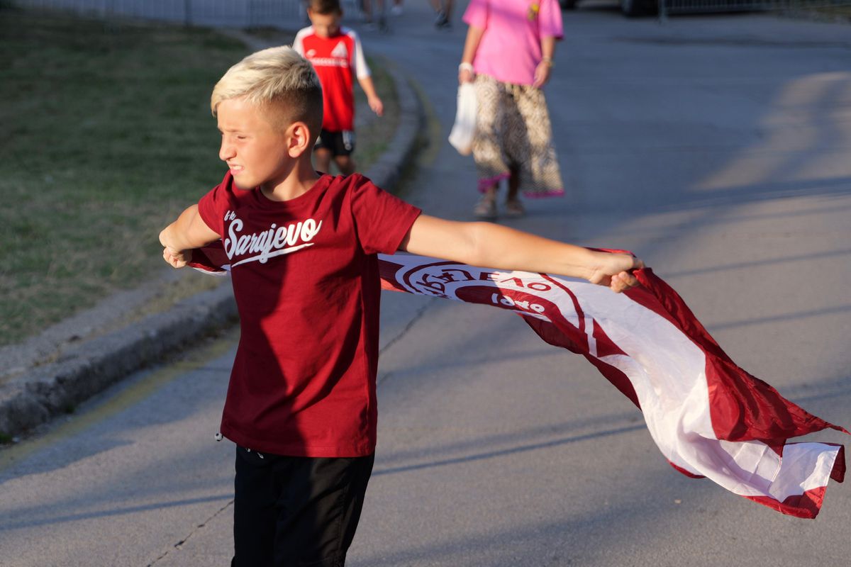 FK Sarajevo - Universitatea Craiova, imagini dinaintea meciului