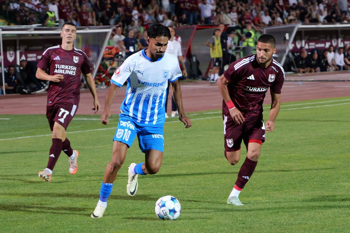 FK Sarajevo - Craiova 2-1 » Surclasată, dar în viață! Aproape de KO, Universitatea a fost resuscitată de supergolul lui Romanchuk